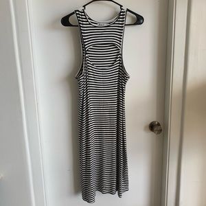 Fighting Eel Striped Jersey Dress
